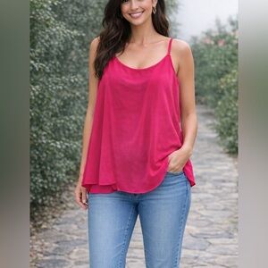 Fashion to Figure Vibrant Pink Camisole